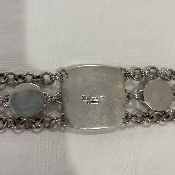 Echo of the Dreamer Sterling and Stone Bracelet - Picture 10 of 11